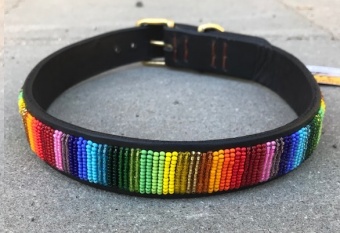Kenyan Collection Rainbow Halsband